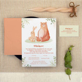 Προσκλητήριο Βάπτισης Zoo