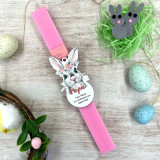 Λαμπάδα Bunny with Flowers