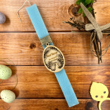 Λαμπάδα Wooden Easter