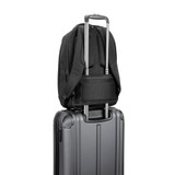 YANGON BPACK. Αντικλεπτικό σακίδιο πλάτης, από twill με αδιάβροχη επίστρωση και ανακυκλωμένο πολυεστέρα υψηλής πυκνότητας 600D, για φορητό υπολογιστή 17.3″