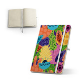 ANNE SUB. Σημειωματάριο A5 από ανακυκλωμένο πολυεστέρα (100% rPET) 300D, ιδανικό για εξατομίκευση με εξάχνωση