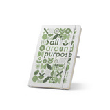 ANNE SUB. Σημειωματάριο A5 από ανακυκλωμένο πολυεστέρα (100% rPET) 300D, ιδανικό για εξατομίκευση με εξάχνωση