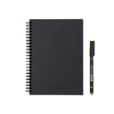 STARTER KIT INFINITEBOOK A5 PLANNER TEXTURE. Σετ που περιλαμβάνει το "Infinitebook" με σκληρό εξώφυλλο, 1 σετ καθαρισμού, 1 μαρκαδόρο και 1 θήκη στυλό
