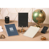 SCHILLER. Μπλοκ σημειώσεων A5 με εύκαμπτο εξώφυλλο, κατασκευασμένο από 100% ανακυκλωμένο χαρτί