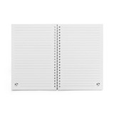 SCHILLER. Μπλοκ σημειώσεων A5 με εύκαμπτο εξώφυλλο, κατασκευασμένο από 100% ανακυκλωμένο χαρτί