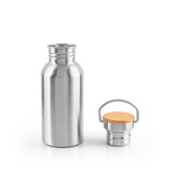 EWING. Μπουκάλι από ανοξείδωτο ατσάλι (90% ανακυκλωμένο) με μονό τοίχωμα