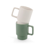 KUERTEN. Κεραμική κούπα με ματ φινίρισμα, 330 mL