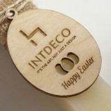 Εταιρική Λαμπάδα Wooden Egg