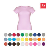THC SOFIA. Γυναικείο βαμβακερό T-shirt με ζώνη