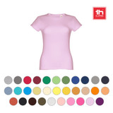 THC SOFIA. Γυναικείο βαμβακερό T-shirt με ζώνη