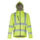 THC ZAGREB WORK. Σακάκι softshell υψηλής ορατότητας (unisex)