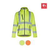 THC ZAGREB WORK. Σακάκι softshell υψηλής ορατότητας (unisex)
