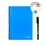 INFINITEBOOK PLAIN A5. Infinitebook με εύκαμπτο εξώφυλλο και 15 απλές σελίδες λευκού πίνακα