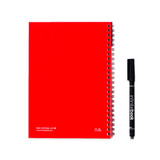 INFINITEBOOK PLAIN A5. Infinitebook με εύκαμπτο εξώφυλλο και 15 απλές σελίδες λευκού πίνακα