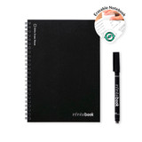 INFINITEBOOK LINED A5. Infinitebook με εύκαμπτο εξώφυλλο και 15 επενδεδυμένες σελίδες πίνακα