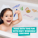 BATH CRAYONS. Εκπαιδευτικά παιχνίδια για παιδιά
