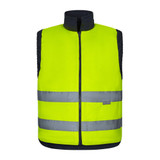 VL DIANA. Γιλέκο με επένδυση (220g/m²), αναστρέψιμο και με πολλές τσέπες, από πολυεστέρα (100%), με φερμουάρ και αναστρέψιμο puller