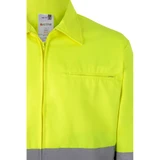 VL NEPTUNE. Δίχρωμη ζακέτα twill (210g/m²) από πολυεστέρα (80%) και βαμβάκι (20%)