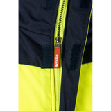 VL JUPITER. Δίχρωμη ζακέτα με ενίσχυση (180g/m²) από πολυεστέρα (100%), με επίστρωση PU