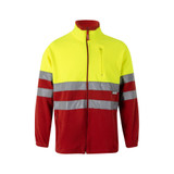 VL EROS LARGE. Δίχρωμο fleece μπουφάν (280g/m²), από πολυεστέρα (100%)