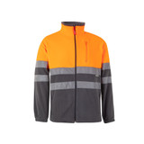 VL EROS LARGE. Δίχρωμο fleece μπουφάν (280g/m²), από πολυεστέρα (100%)