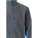 VL GERAS. Δίχρωμο fleece μπουφάν (220g/m²) από πολυεστέρα (100%)