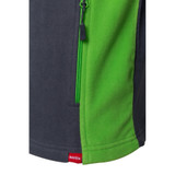 VL GERAS. Δίχρωμο fleece μπουφάν (220g/m²) από πολυεστέρα (100%)