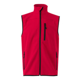 VL VARUNA. Γιλέκο από soft shell (280g/m²), με πολική επένδυση, από πολυεστέρα (94%) και ελαστάνη (6%)