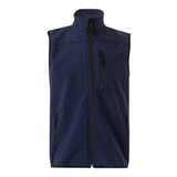 VL VARUNA. Γιλέκο από soft shell (280g/m²), με πολική επένδυση, από πολυεστέρα (94%) και ελαστάνη (6%)