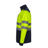 VL HESTIA LARGE. Δίχρωμη ζακέτα από soft shell (280g/m²), με επένδυση από fleece και μεμβράνη TPU, από πολυεστέρα (96%) και ελαστάνη (4%)