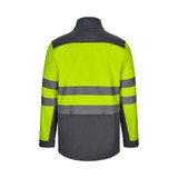 VL HESTIA LARGE. Δίχρωμη ζακέτα από soft shell (280g/m²), με επένδυση από fleece και μεμβράνη TPU, από πολυεστέρα (96%) και ελαστάνη (4%)