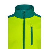 VL HESTIA LARGE. Δίχρωμη ζακέτα από soft shell (280g/m²), με επένδυση από fleece και μεμβράνη TPU, από πολυεστέρα (96%) και ελαστάνη (4%)