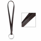 Εκτυπωμένο δείγμα Lanyard LEATHER Short Slim (10 mm)