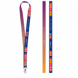 Εκτυπωμένο δείγμα Lanyard SUBLIMATION Long II (20 mm) από πολυεστέρα