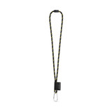 75091. SET Lanyard NAUTIC Long (Ø 7 mm) με καραμπίνερ σχήματος D 55 mm και κούμπωμα ασφαλείας Ø 7 mm