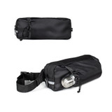 DELFOS POUCH SHINY. Τσάντα μέσης από 300D ανακυκλωμένο πολυεστέρα (γυαλιστερό φινίρισμα) και 600D ανακυκλωμένο πολυεστέρα