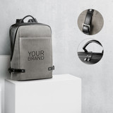 DIVERGENT BACKPACK II. Σακίδιο πλάτης για laptop έως 15.6'' σε ύφασμα και PU