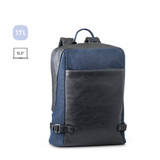 DIVERGENT BACKPACK I. Σακίδιο πλάτης laptop έως 15.6'' σε τζιν και PU
