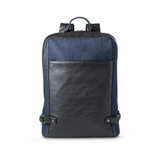 DIVERGENT BACKPACK I. Σακίδιο πλάτης laptop έως 15.6'' σε τζιν και PU