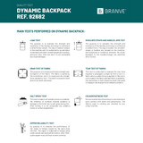 DYNAMIC BACKPACK I. Σακίδιο laptop 2 σε 1 15.6'' σε 1680D πολυεστέρας και νάιλον