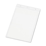 WHITMAN. Κάθετη θήκη σήματος από PVC