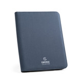 EMERGE FOLDER. Φάκελος Α4 σε ανακυκλωμένο πολυεστέρα (100% rPET) 300D με φερμουάρ