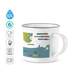 SELDEN. Κεραμική κούπα για sublimation 280 mL