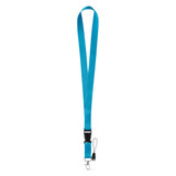 ANQUETIL. Lanyard από πολυεστέρα με μεταλλικό καραμπίνερ
