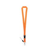 ANQUETIL. Lanyard από πολυεστέρα με μεταλλικό καραμπίνερ