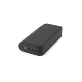 BECKER 20. Power bank 20'000 mAh από ανακυκλωμένο ABS (100% rABS) με ασύρματο φορτιστή 15W superfast