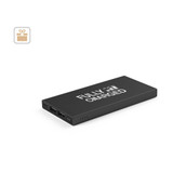 DOROTHY 5. Power bank 5'000 mAh κατασκευασμένο από ανακυκλωμένο αλουμίνιο (100% rAL)