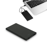 DENNING. Λεπτό ανοξείδωτο ατσάλινο power bank 5'000 mAh