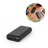 LEAKEY 20. Power bank 20'000 mAh από ανακυκλωμένο ABS (100% rABS)