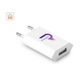 WOESE. Προσαρμογέας ρεύματος USB-A 5W από ανακυκλωμένο ABS (100% rABS)